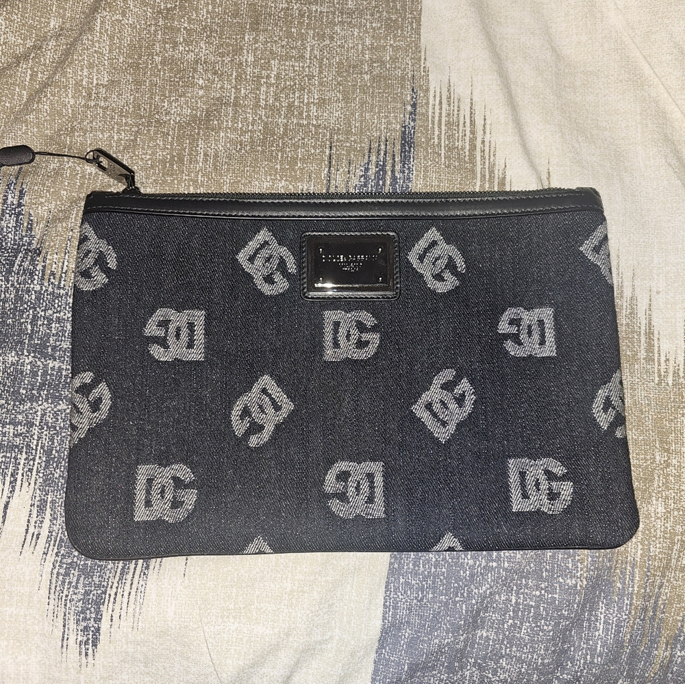 Dolce & Gabbana Denim Pouch